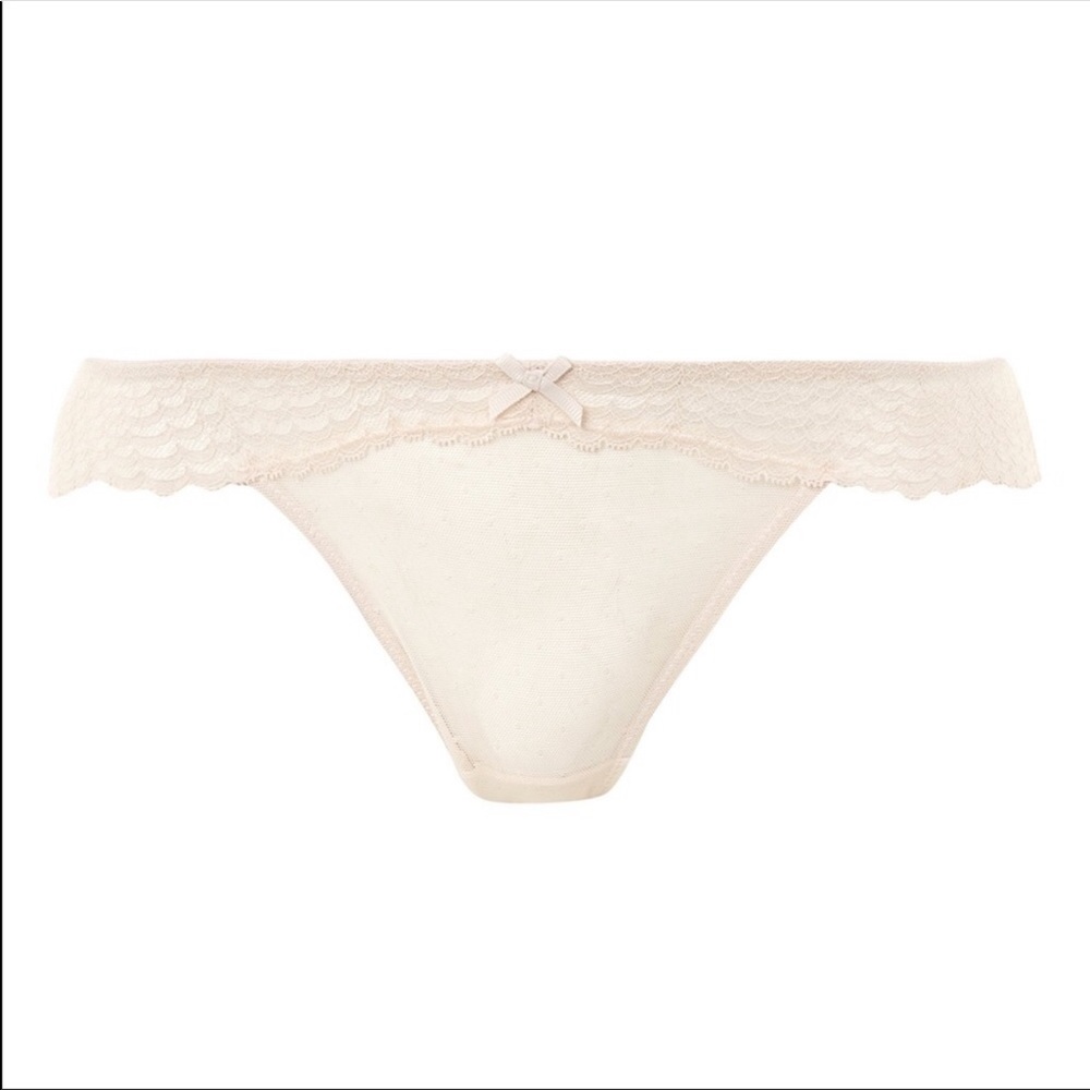 NEW Topshop lace underwear in ivory size US 12
